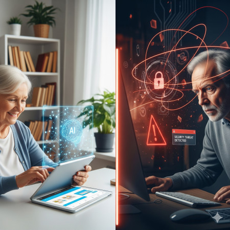 Inteligência artificial para idosos desafia aprendizado e segurança digital