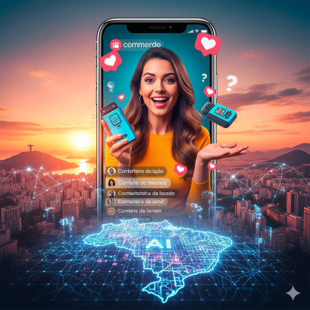 Inteligência Artificial e Live Commerce revolucionam vendas no Brasil