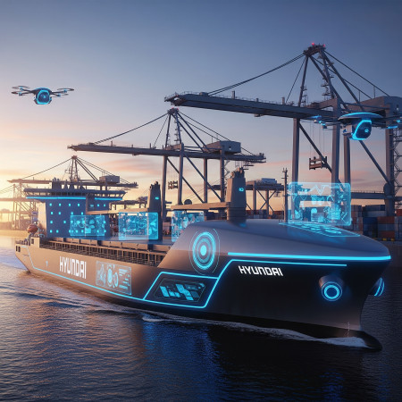 Hyundai lança cargueiros com navegação autônoma por IA