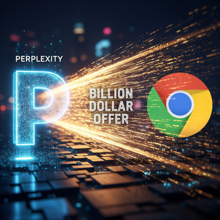 Perplexity faz oferta bilionária para comprar o Chrome do Google