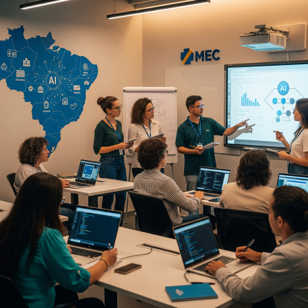 MEC desenvolve curso sobre inteligência artificial para professores da educação básica