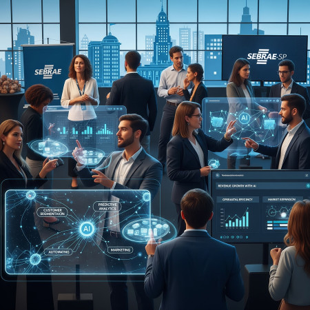 Sebrae-SP promove imersão em inteligência artificial para pequenos empreendedores
