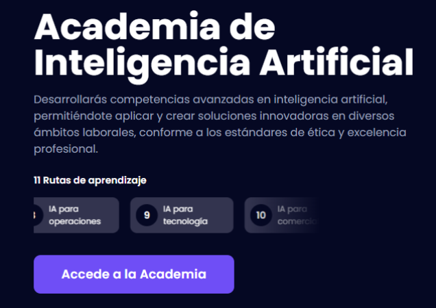 Academia de Inteligência Artificial oferece formação completa em 11 áreas profissionais